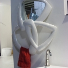 Salle de bain Cool étagère de salle de bain et serviette cintre, Milan 2010