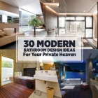 Salle de bain 30 idées de conception de salle de bains moderne pour votre paradis privé