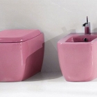 Salle de bain Salle de bains simplicité et Style : ‘ lilas ’ salle de bain définit par Aquaplus