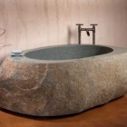 Salle de bain Baignoire en pierre naturelle
