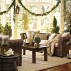 Salon 33 idées de décorations de Noël ce qui porte l'esprit de Noël dans votre salon